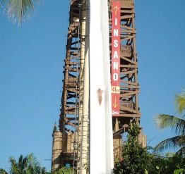 Инсано (Insano) - самая высокая и безумная водная горка в мире,  Форталеза,  Бразилия